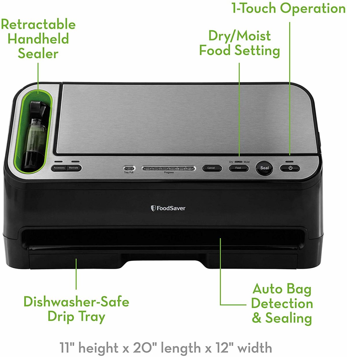 Foodsaver V4400 2in1 Vacuum Sealer Machine with Automatic Bag